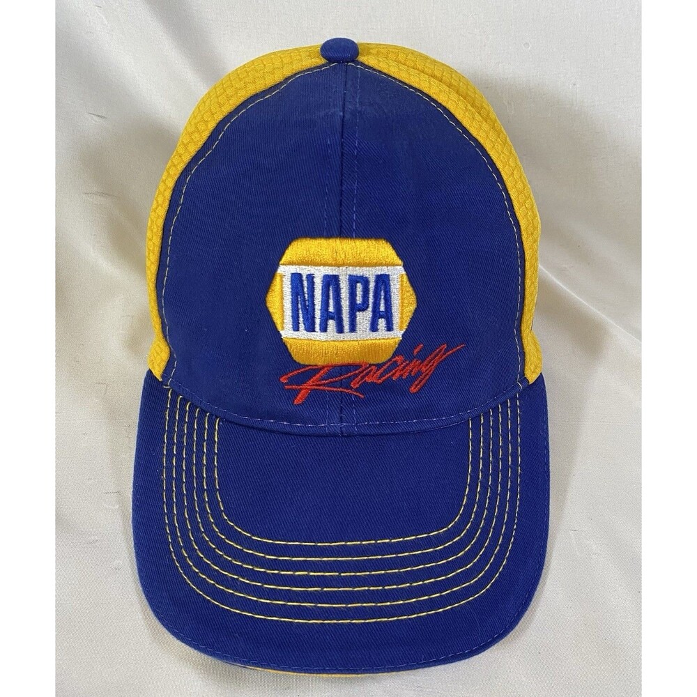 Chase Elliott #9 NAPA Racing NASCAR Blue Yellow Embroidered Hat Cap